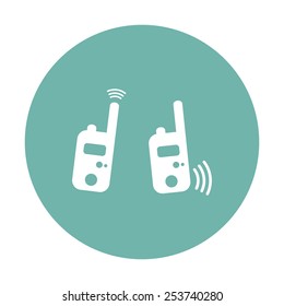 vector illustration of modern  radio 