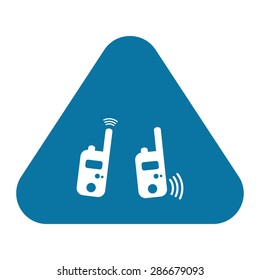 vector illustration of modern radio 
