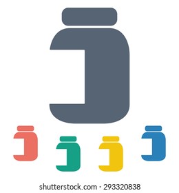 vector illustration of modern silhouette icon energy