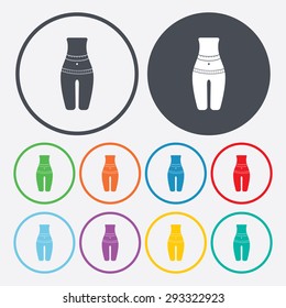 vector illustration of modern silhouette icon figure