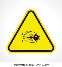 vector illustration of modern silhouette icon fish vector illustration of modern silhouette icon fish