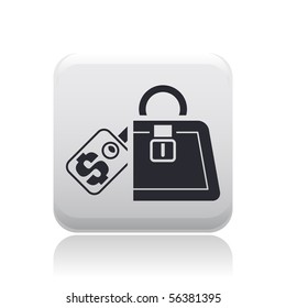 Vector illustration of modern single icon
