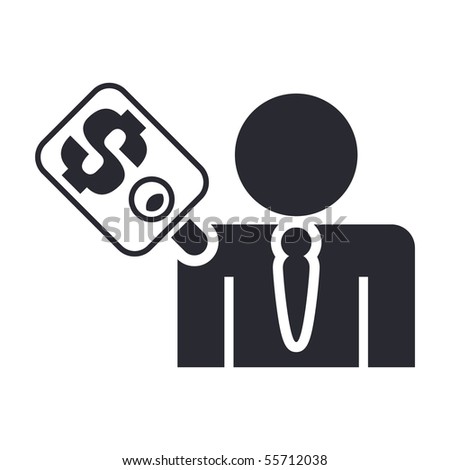 Vector illustration of modern single isolated icon