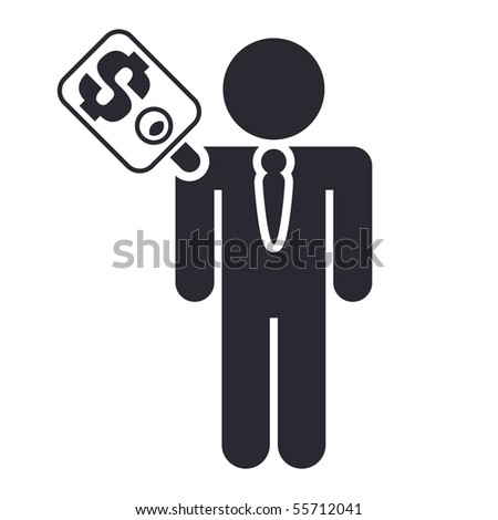 Vector illustration of modern single isolated icon