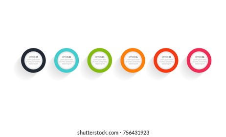 Vector illustration. Modern timeline infographics paper design template. Eps10.