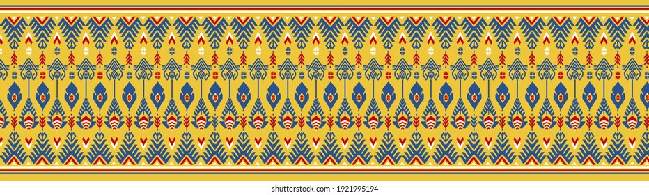 Vector illustration, modification of traditional woven motifs, Lombok or Sasak, West Nusa Tenggara.