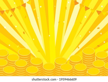 Vector illustration of Money background