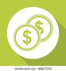 Vector illustration of Money , editable icon