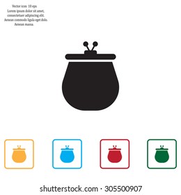 Vector illustration of a money purse