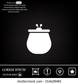Vector illustration of a money purse