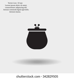 Vector illustration of a money purse