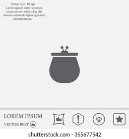 Vector illustration of a money purse