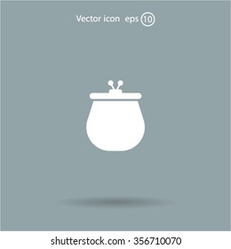 Vector illustration of a money purse