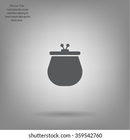 Vector illustration of a money purse