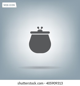 Vector illustration of a money purse