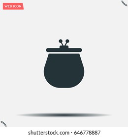 Vector illustration of a money purse