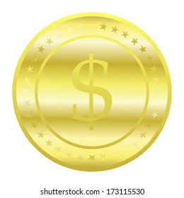 Vector illustration of money (symbol)