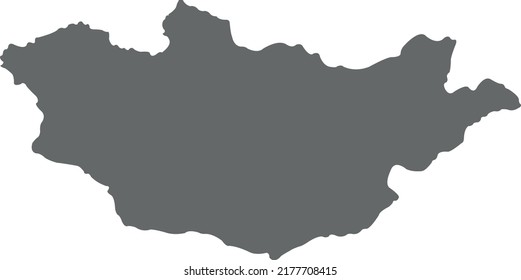 Vector Illustration Mongolia Map Stock Vector Royalty Free 2177708415   Vector Illustration Mongolia Map 260nw 2177708415 