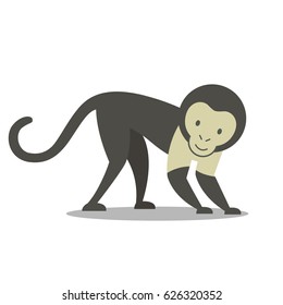 Vector Illustration of a Monkey