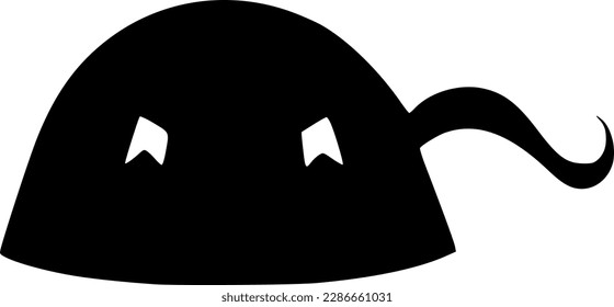 ilustración vectorial de la caricatura de monstruo