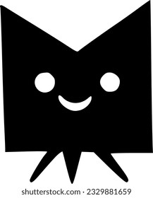 ilustración vectorial de la caricatura de monstruo