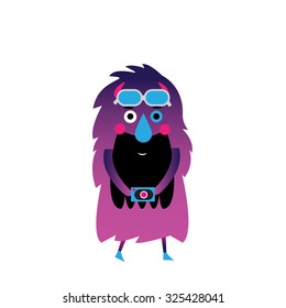 Vector illustration of monster character