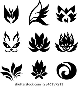 vector illustration of monster icon
