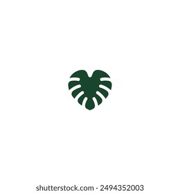 vector illustration of monstera lovers
