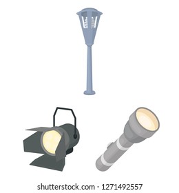Vector illustration of moon and holiday icon. Collection of moon and ramadan vector icon for stock.