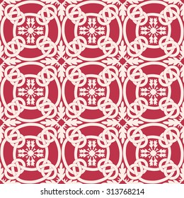 Vector Illustration of Moroccan tiles Seamless Pattern for Design, Website, Background, Banner. Element for Wallpaper or Textile. Middle Ages Ornament Texture Template