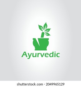 Ilustración vectorial del fondo aislado de mortero y almirez. Conceptos de medicina alternativa como ayurvédico, herbal y homeopatía, símbolo de fitoterapia.