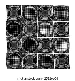 vector illustration of mosaic