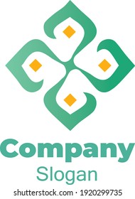 Ilustración vectorial de la plantilla del logotipo de la cúpula de la mezquita