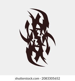 vector illustration of motifs for tattoos or other nice and cool ones