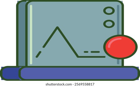 Vector illustration of motion graphics design, perfect for digital animation, video production, and creative multimedia projects, highlighting modern graphic movement and dynamic visuals