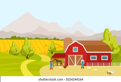 19,148 Farm barn cartoon Images, Stock Photos & Vectors | Shutterstock