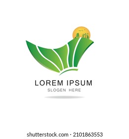  vector illustration mountain icon logo design template