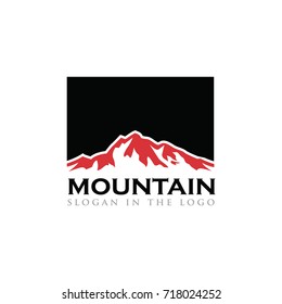 Vector Illustration : Mountain Logo Concept