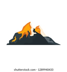 Vector illustration of mountaineering and peak logo. Collection of mountaineering and camp stock symbol for web.