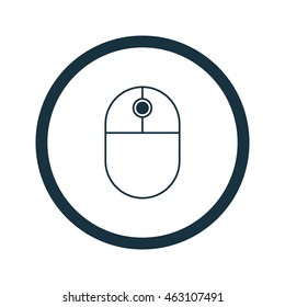 Vector illustration of mouse icon
