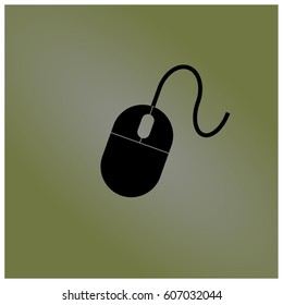 Vector illustration of Mouse vector icon

