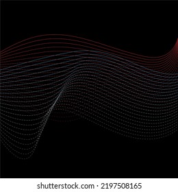 Vector Illustration of movement pattern of lines and shape geometric abstract background. EPS10.