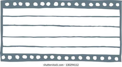 Vector illustration of movie marquee