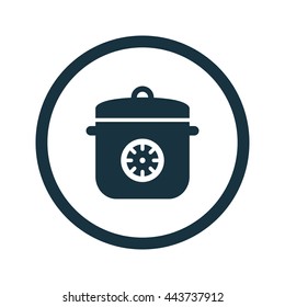 Vector illustration of multicooker icon