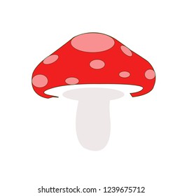 Vector illustration of mushroom