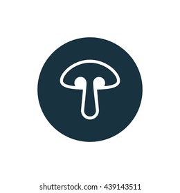 Vector illustration of mushroom icon
