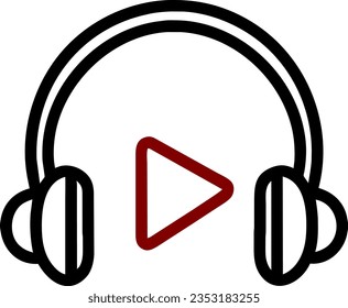 vector illustration of music icon
