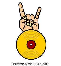 Vector illustration music instruments.   Advertisements, signs, stickers, web banners, signage. Isolated on a white background.