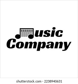 Ilustración Vectorial Del Logotipo De Música