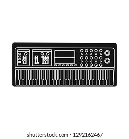 Vector illustration of music and tune icon. Collection of music and tool vector icon for stock.